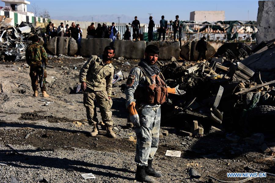 AFGHANISTAN-KANDAHAR-TALIBAN ATTACK-POLICE STATION