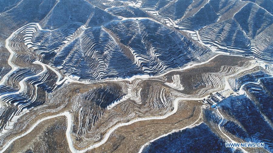 CHINA-HEBEI-TERRACE-SNOW(CN)