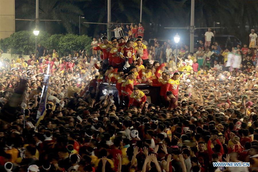 PHILIPPINES-MANILA-BLACK NAZARENE-ANNUAL FEAST