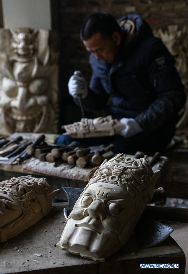 #CHINA-GUIZHOU-ANSHUN-DIXI OPERA-FACIAL MASK (CN)