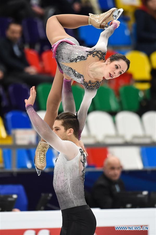 (SP)RUSSIA-MOSCOW-ISU EUROPEAN FIGURE SKATING CHAMPIONSHIP