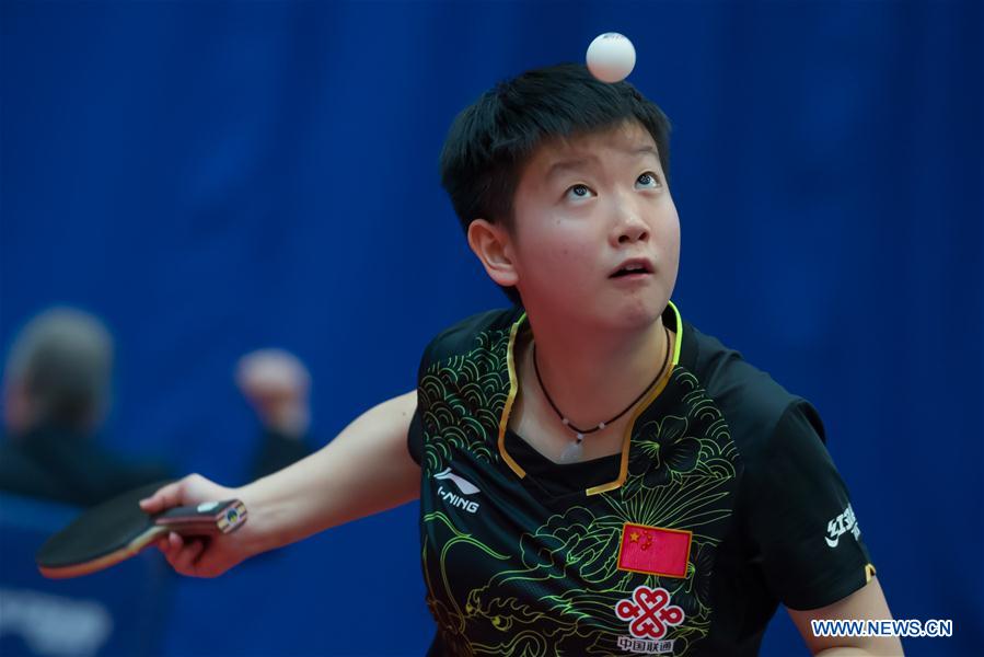 (SP)HUNGARY-BUDAPEST-ITTF WORLD TOUR-HUNGARIAN OPEN-WOMEN'S SINGLES  