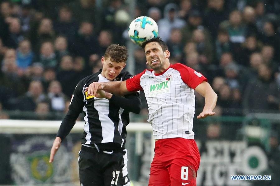 (SP)GERMANY-MOENCHENGLADBACH-SOCCER-BUNDESLIGA-MOENCHENGLADBACH VS AUGSBURG