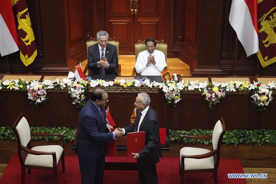 SRI LANKA-COLOMBO-SINGAPORE-FREE TRADE AGREEMENT