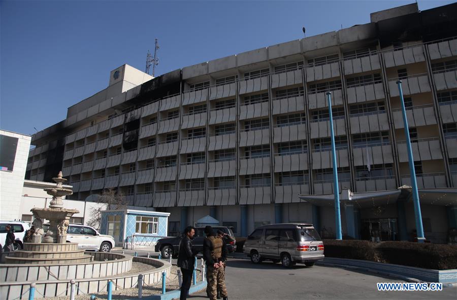 AFGHANISTAN-KABUL-INTERCONTINENTAL HOTEL-ATTACK