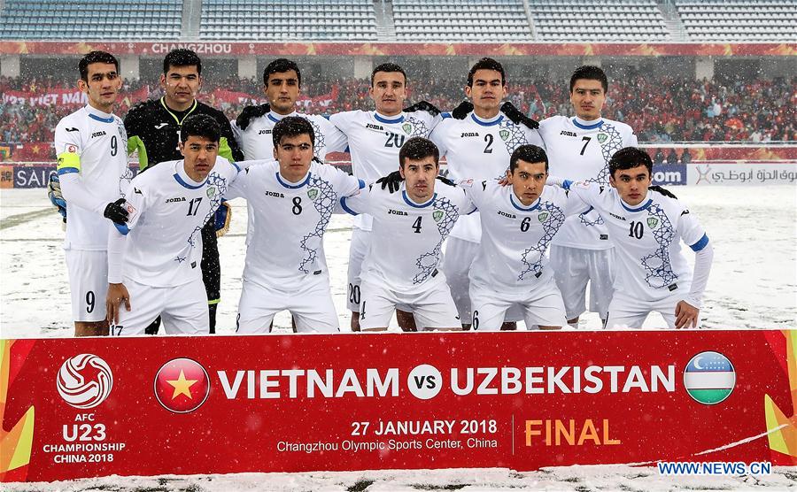 (SP)CHINA-CHANGZHOU-SOCCER-AFC U23 CHAMPIONSHIP-FINAL(CN)