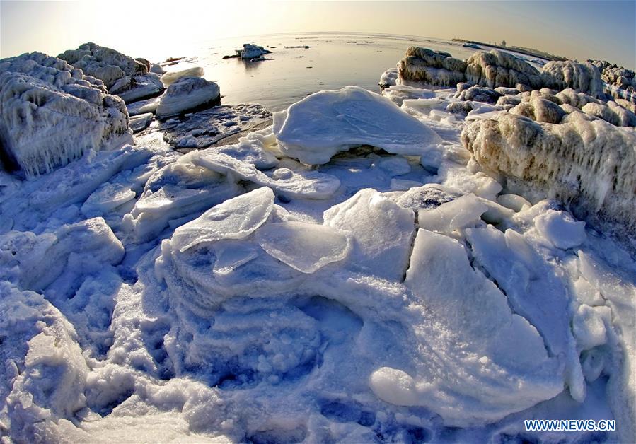 CHINA-HEBEI-QINHUANGDAO-SEA ICE (CN)