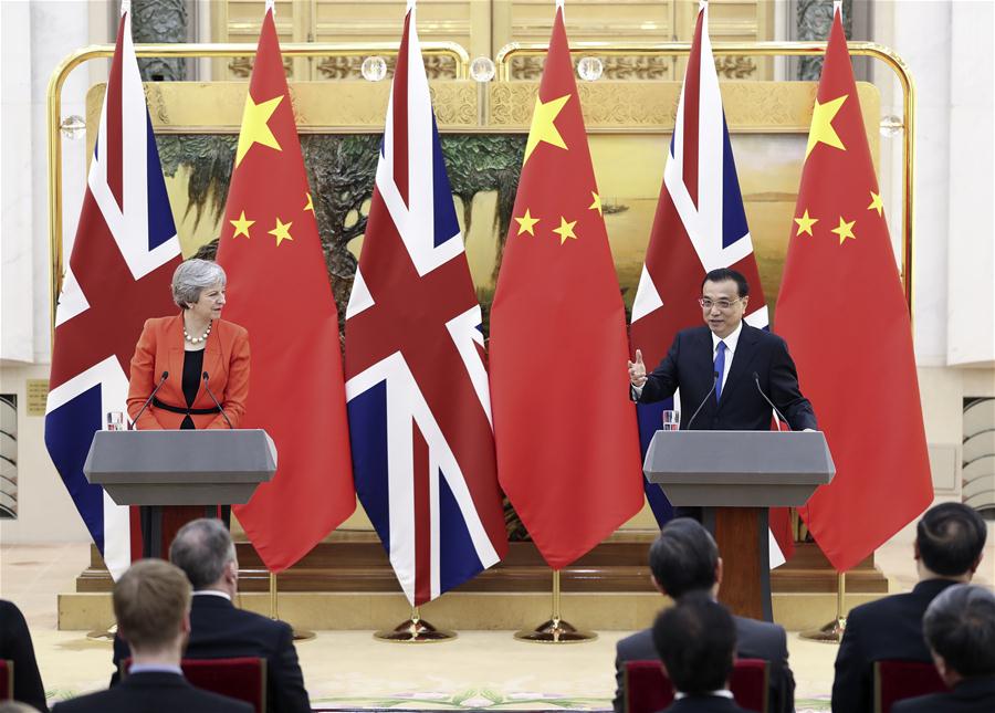 CHINA-BEIJING-LI KEQIANG-BRITISH PM-DIALOGUE (CN)