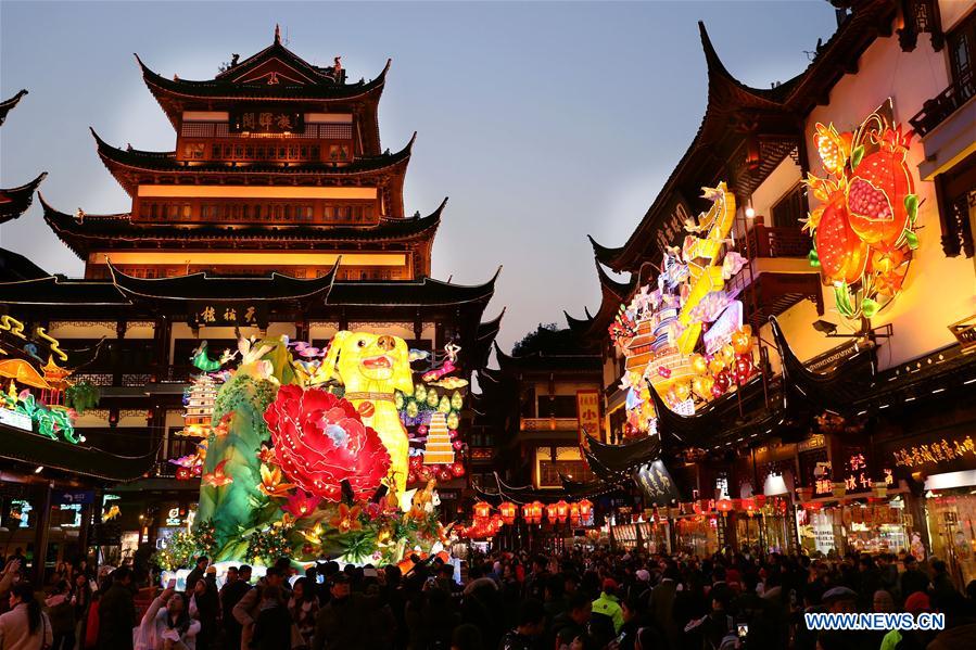 CHINA-SHANGHAI-SPRING FESTIVAL-LANTERN FAIR (CN)