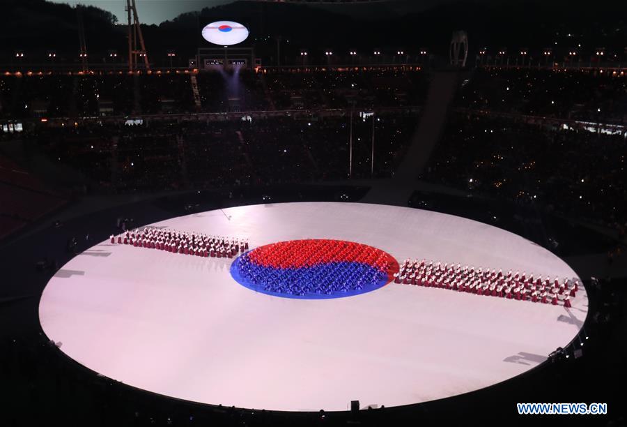 (SP)OLY-SOUTH KOREA-PYEONGCHANG-OPENING CEREMONY