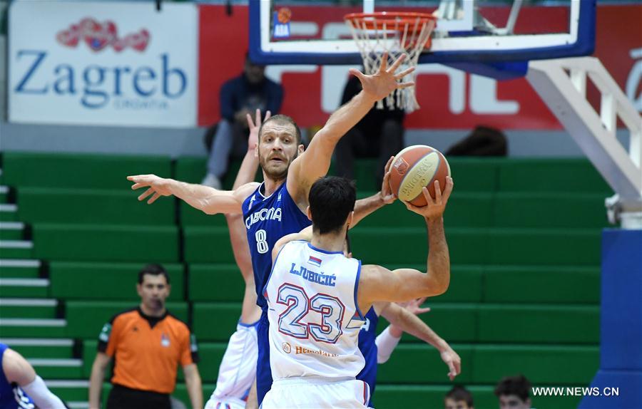 (SP)CROATIA-ZAGREB-BASKETBALL-ABA LEAGUE-CIBONA VS IGOKEA