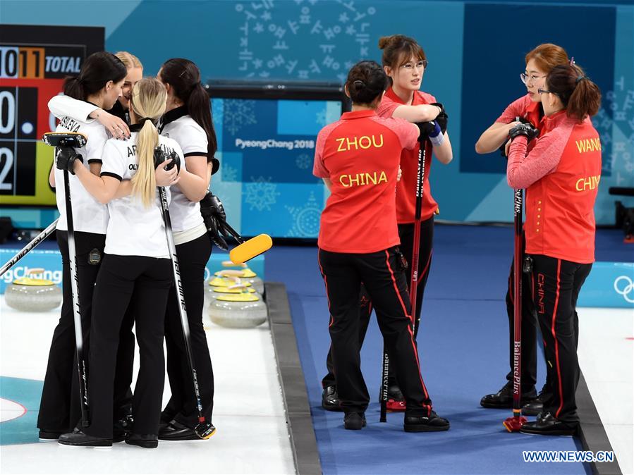 (SP)OLY-SOUTH KOREA-PYEONGCHANG-CURLING-WOMEN-ROUND ROBIN