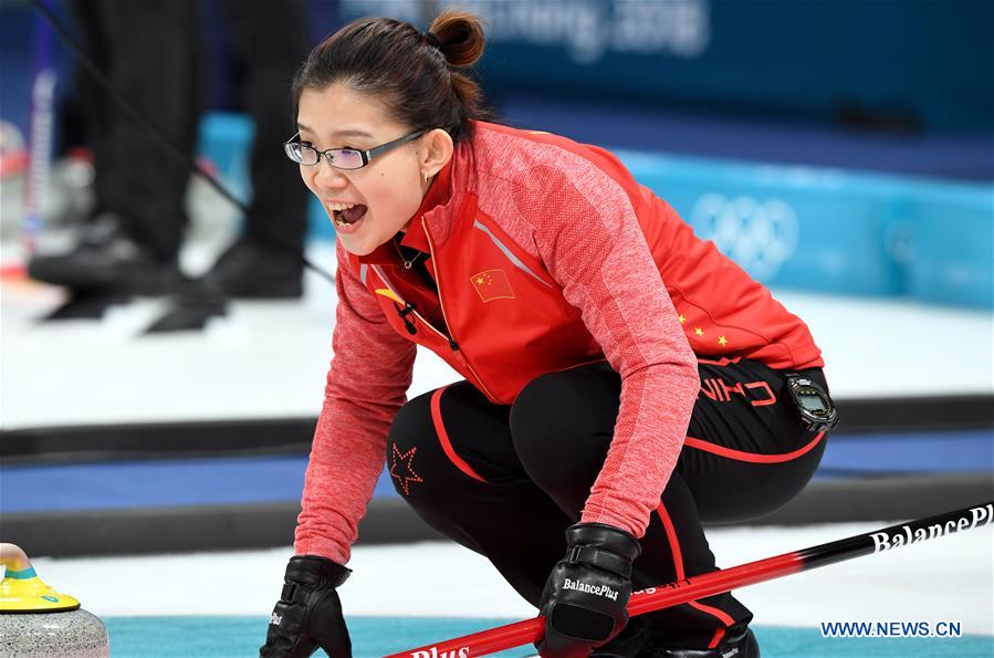 (SP)OLY-SOUTH KOREA-PYEONGCHANG-CURLING-WOMEN-ROUND ROBIN-CHN VS DEN