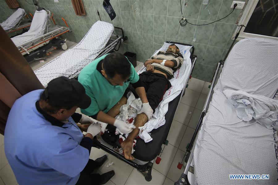 MIDEAST-GAZA-RAFAH-INJURED