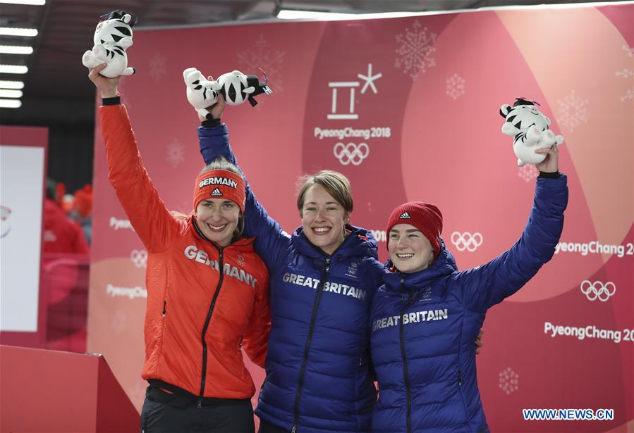 (SP)OLY-SOUTH KOREA-PYEONGCHANG-SKELETON-WOMEN