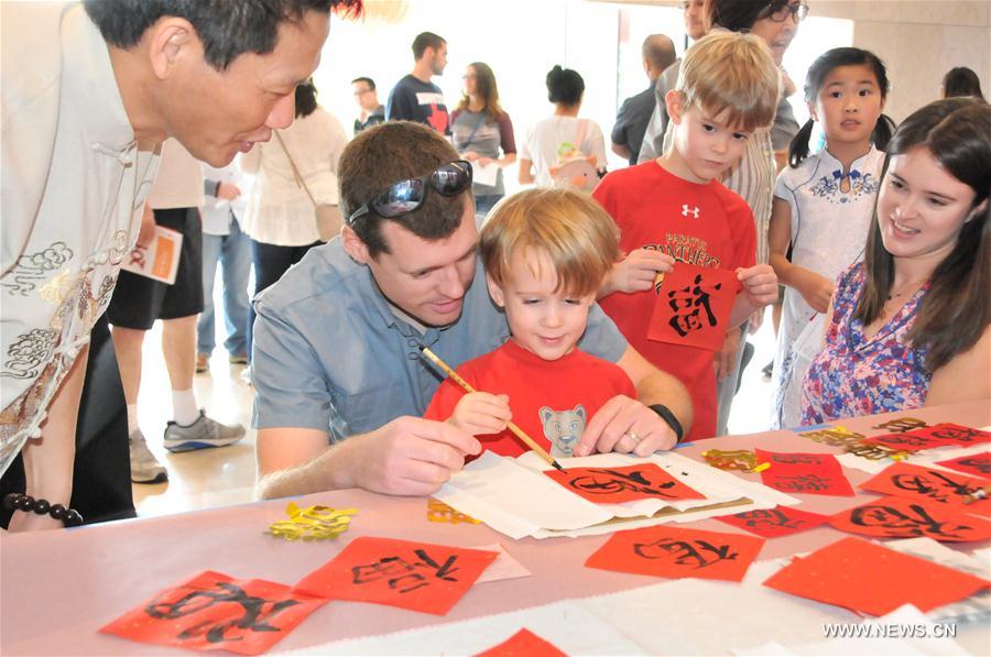 U.S.-HOUSTON-CHINESE NEW YEAR-CELEBRATION