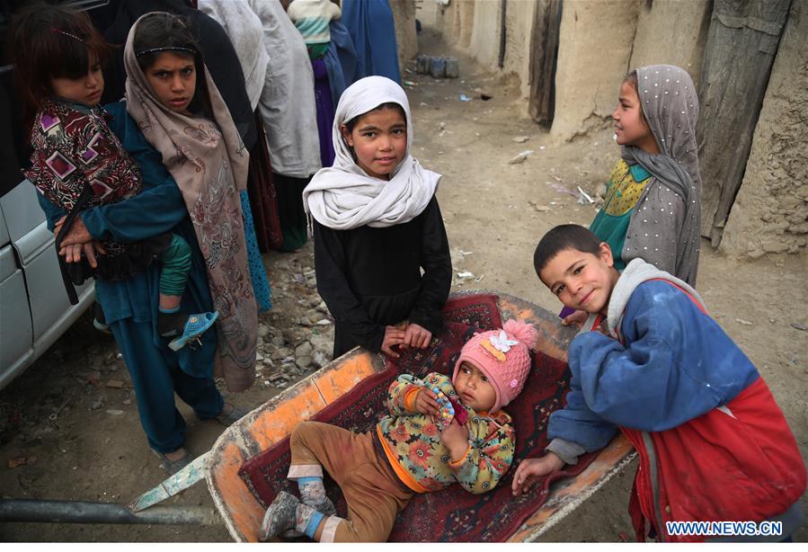 AFGHANISTAN-KABUL-DISPLACED CHILDREN-WAR