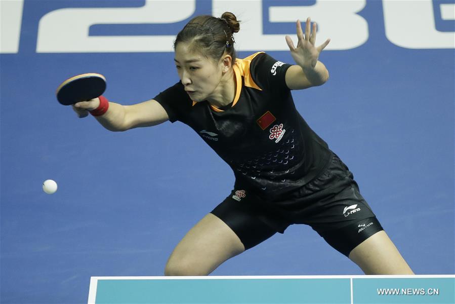 (SP)BRITAIN-LONDON-TABLE TENNIS-ITTF TEAM WORLD CUP-DAY 2