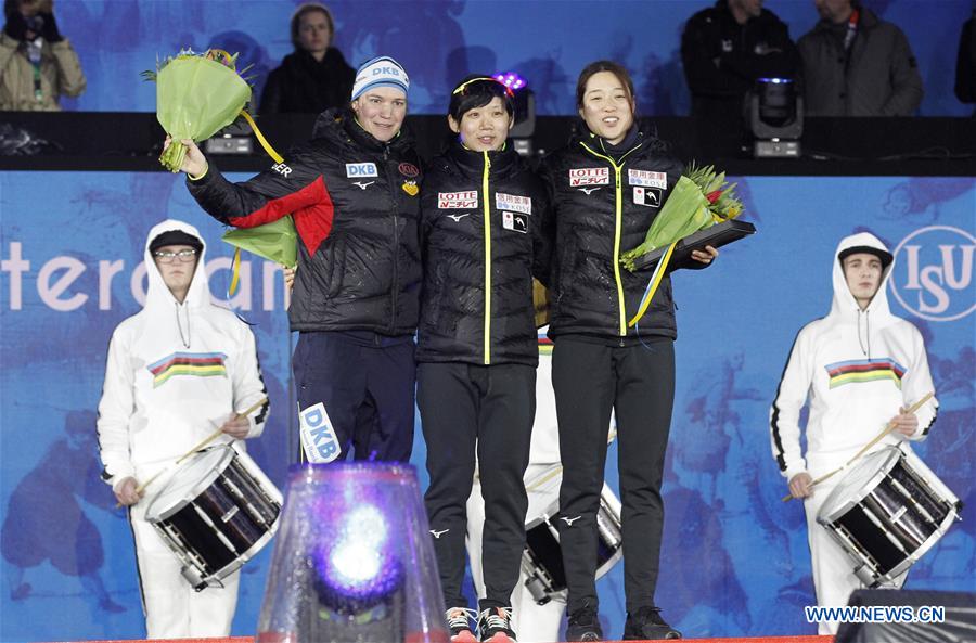 (SP)NETHERLANDS-AMSTERDAM-ISU WORLD ALLROUND SPEED SKATING CHAMPIONSHIP