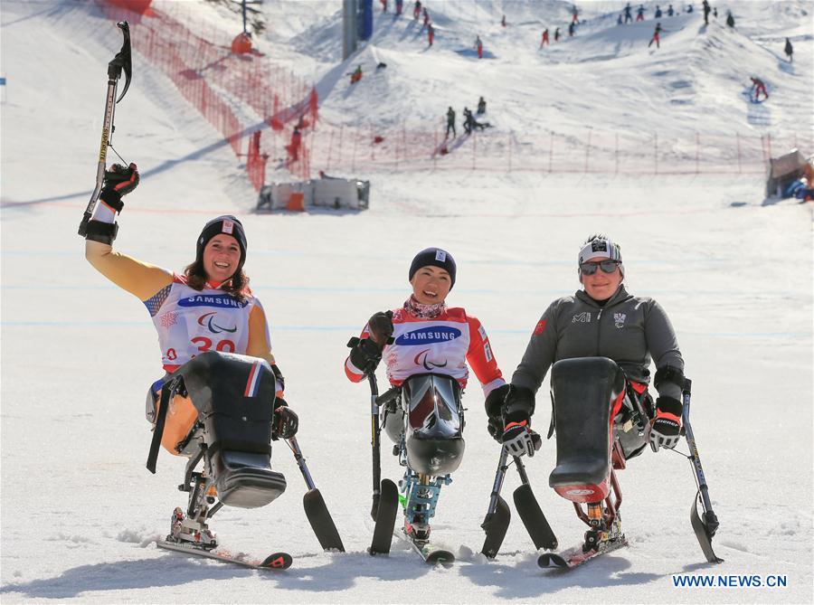 (SP)OLY-PARALYMPIC-SOUTH KOREA-PYEONGCHANG-ALPINE SKIING-WOMEN'S GIANT SLALOM SITTING