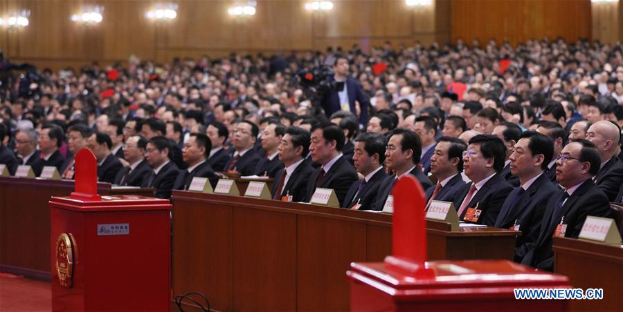 (TWO SESSIONS)CHINA-BEIJING-NPC-FIFTH PLENARY MEETING(CN)