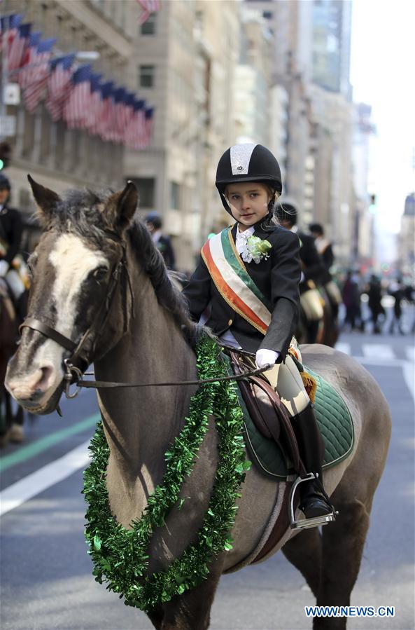 U.S.-NEW YORK-ST. PATRICK'S DAY-PARADE