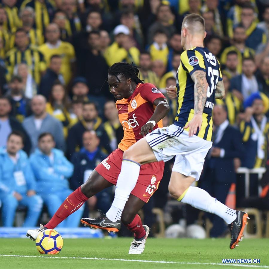 (SP)TURKEY-ISTANBUL-SOCCER-TURKISH SUPER LEAGUE-FENERBAHCE VS GALATASARAY