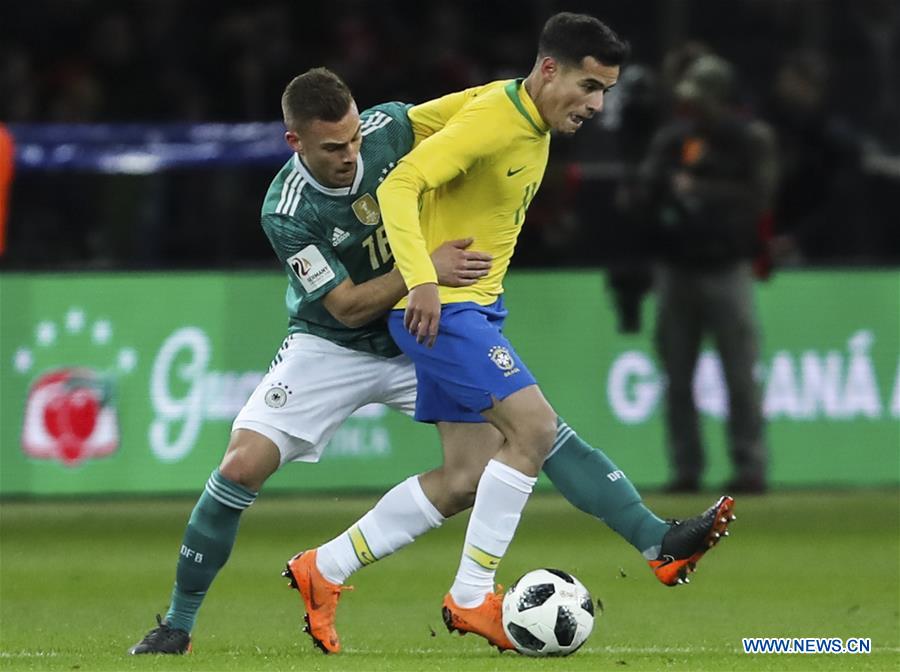 (SP)GERMANY-BERLIN-FRIENDLY SOCCER MATCH-GERMANY VS BRAZIL