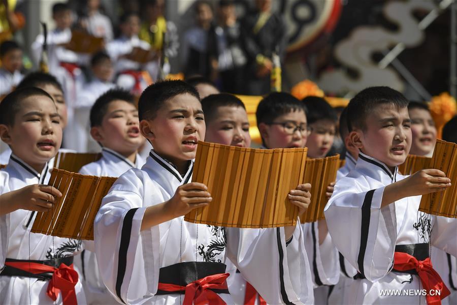 CHINA-SHAANXI-ZHANG QIAN-CEREMONY (CN)