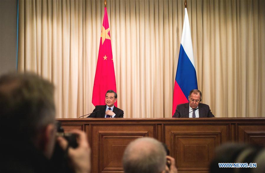 RUSSIA-MOSCOW-CHINA-POLITICS-WANG YI