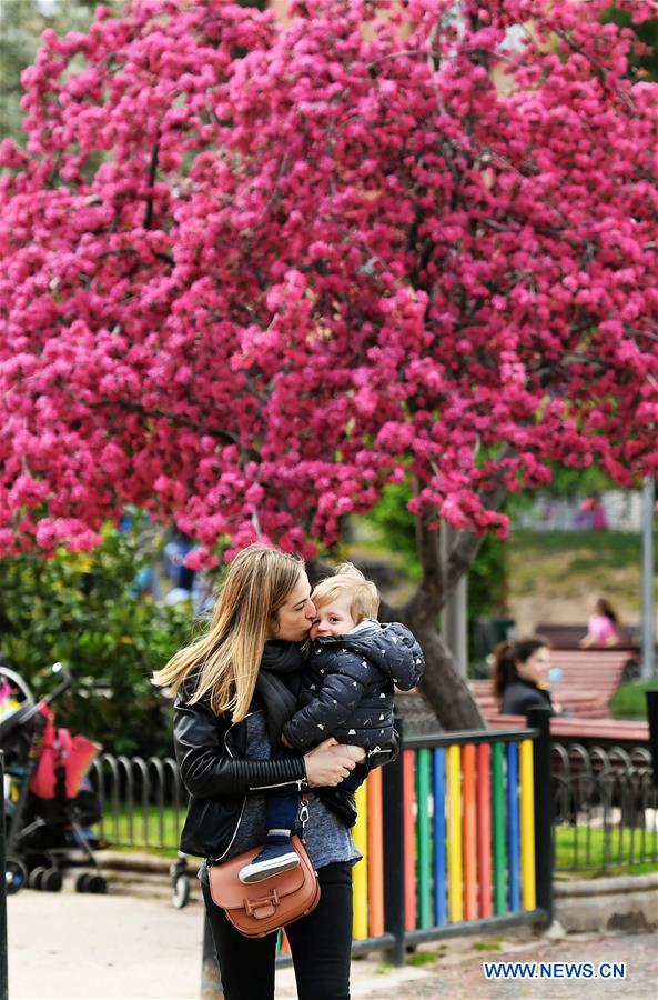 SPAIN-MADRID-SPRING