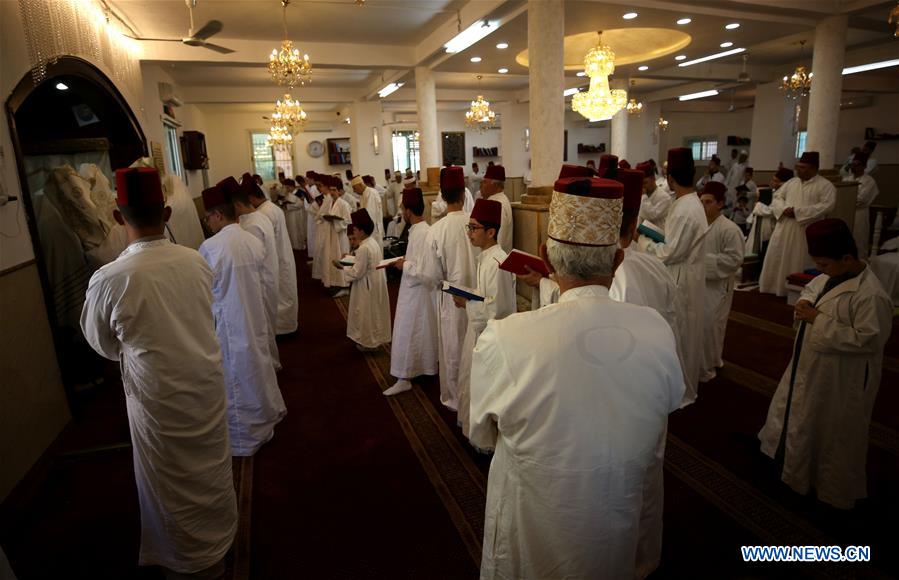 MIDEAST-NABLUS-SAMARITAN-ROSH HASHANAH