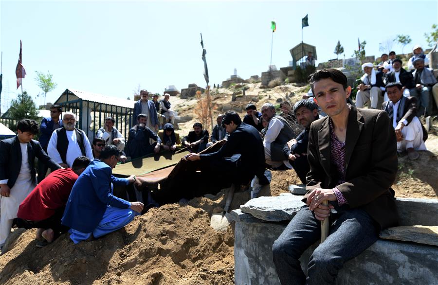 AFGHANISTAN-KABUL-FUNERAL CEREMONY-SUICIDE ATTACK