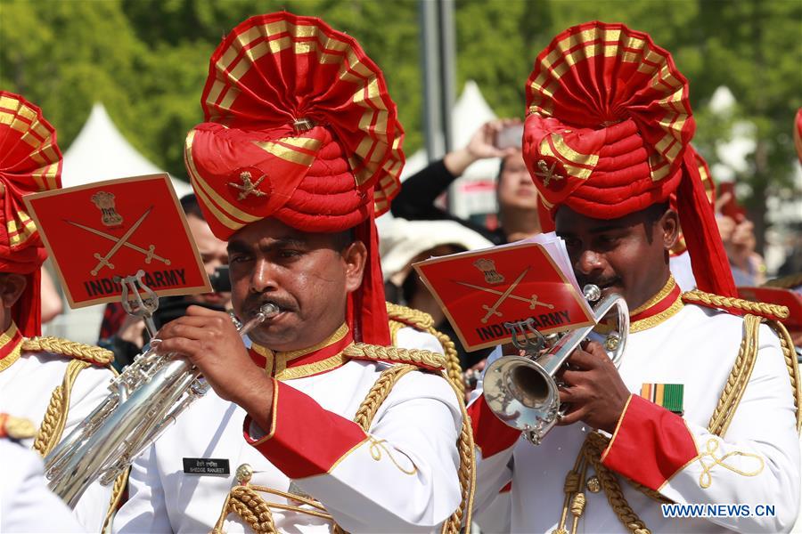 CHINA-BEIJING-SCO-MILITARY BAND FESTIVAL-PARADE (CN)