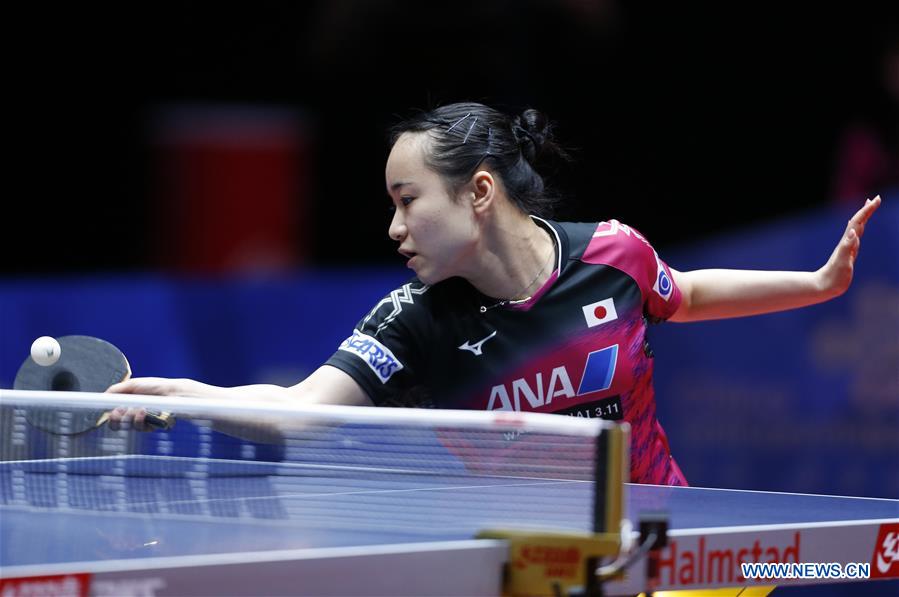 (SP)SWEDEN-HALMSTAD-ITTF WORLD TEAM CHAMPIONSHIPS 2018-SEMIFINAL-JAPAN