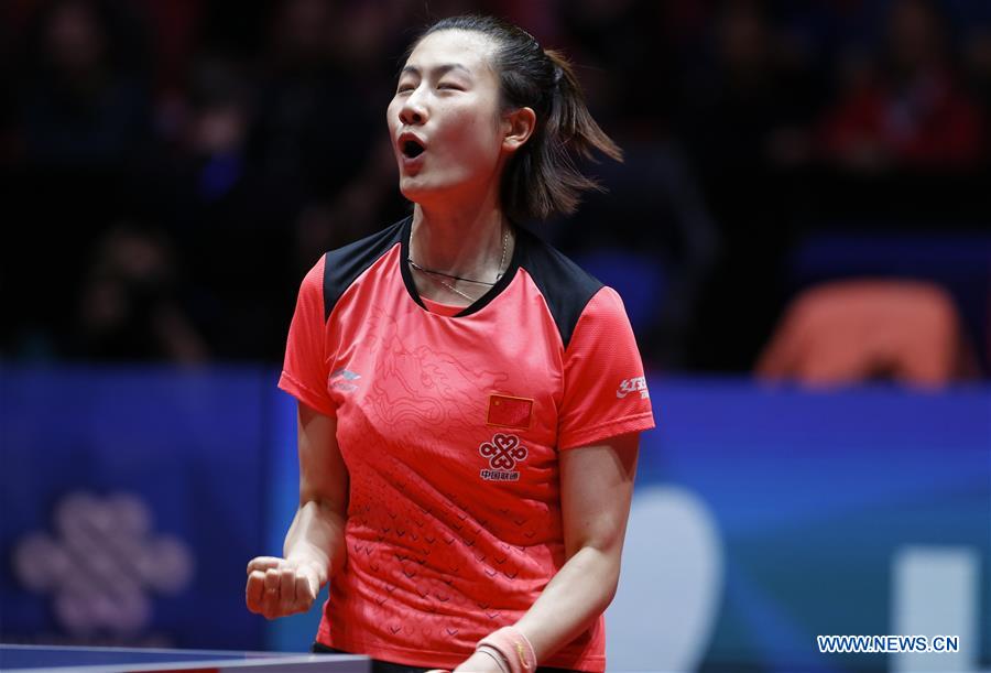 (SP)SWEDEN-HALMSTAD-ITTF WORLD TEAM CHAMPIONSHIPS 2018-WOMEN'S FINAL-CHN VS JPN