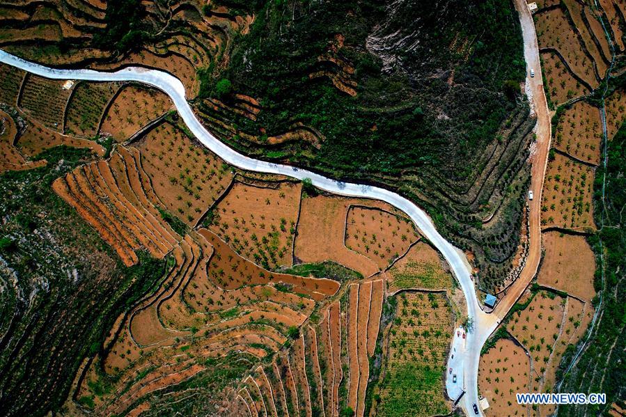 CHINA-HEBEI-TERRACED FIELDS (CN)