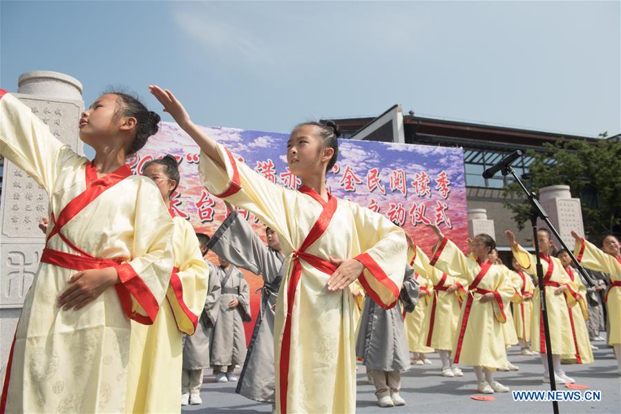 CHINA-ZHEJIANG-TIANTAI-READING SEASON (CN)