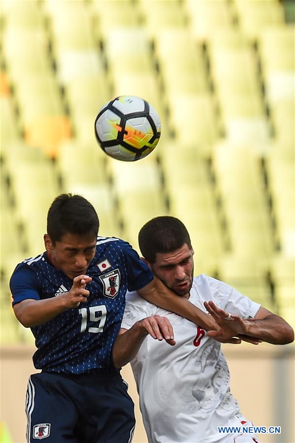 (SP)CHINA-JIANGSU-JIANGYIN-FOOTBALL-CFA INTERNATIONAL YOUTH TOURNAMENT-JPN VS IRAN