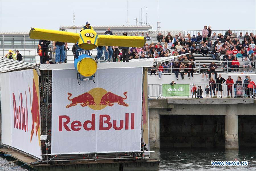 IRELAND-DUBLIN-RED BULL FLUGTAG