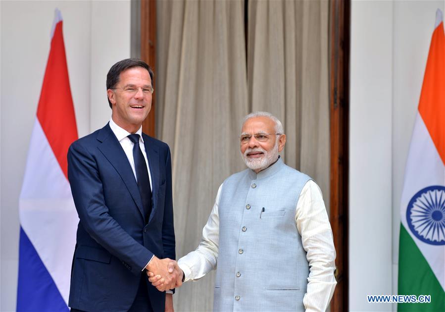 INDIA-NEW DELHI-NETHERLANDS-DIPLOMACY