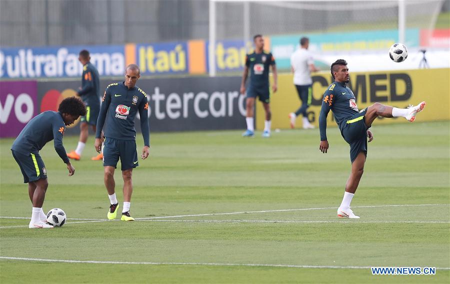 (SP)BRAZIL-TERESOPOLIS-SOCCER-RUSSIA WORLD CUP-TRAINING