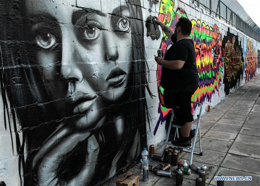 GREECE-ATHENS-GRAFFITI FESTIVAL