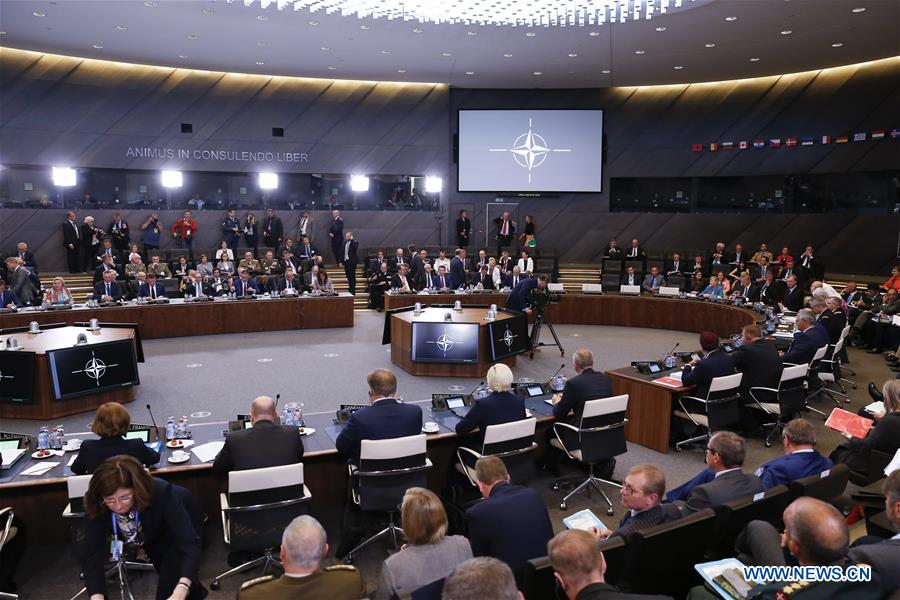 BELGIUM-BRUSSELS-NATO-DEFENSE MINISTERS-MEETING