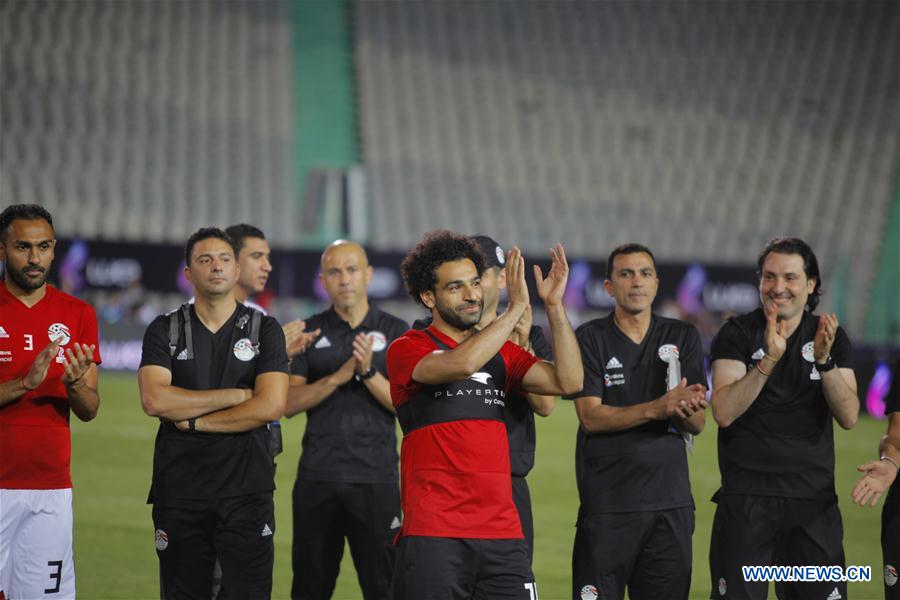 (SP)EGYPT-CAIRO-SOCCER-WORLD CUP-TRAINING