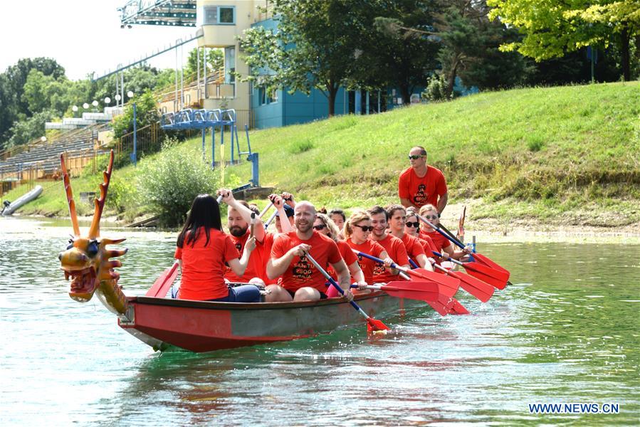 CROATIA-ZAGREB-DRAGON BOAT RACE