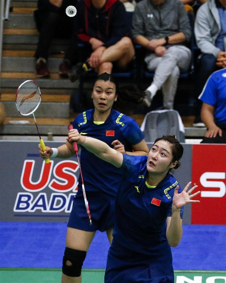 (SP)U.S.-LOS ANGELES-BADMINTON-U.S. OPEN