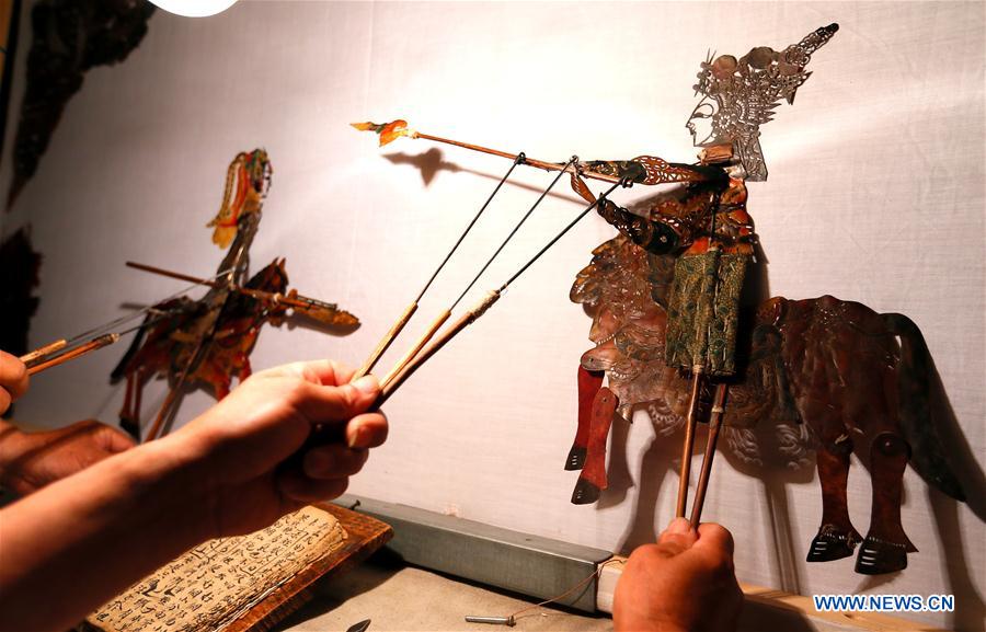 #CHINA-SHANDONG-SHADOW PUPPET-PERFORMANCE (CN)