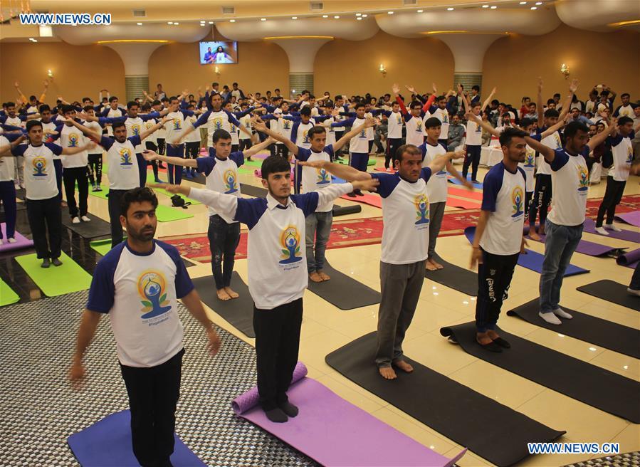 AFGHANISTAN-BALKH-INTERNATIONAL YOGA DAY