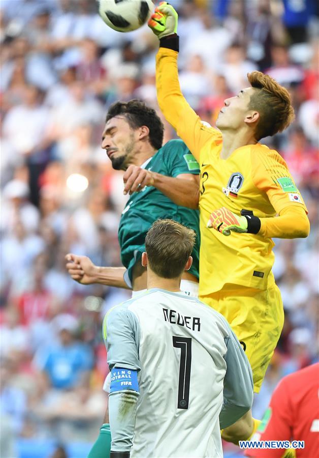 (SP)RUSSIA-KAZAN-2018 WORLD CUP-GROUP F-GERMANY VS SOUTH KOREA